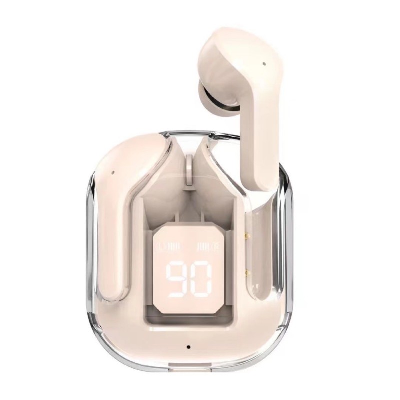 AIRPOD ECOUTEUR BLUETOTH BEIGE